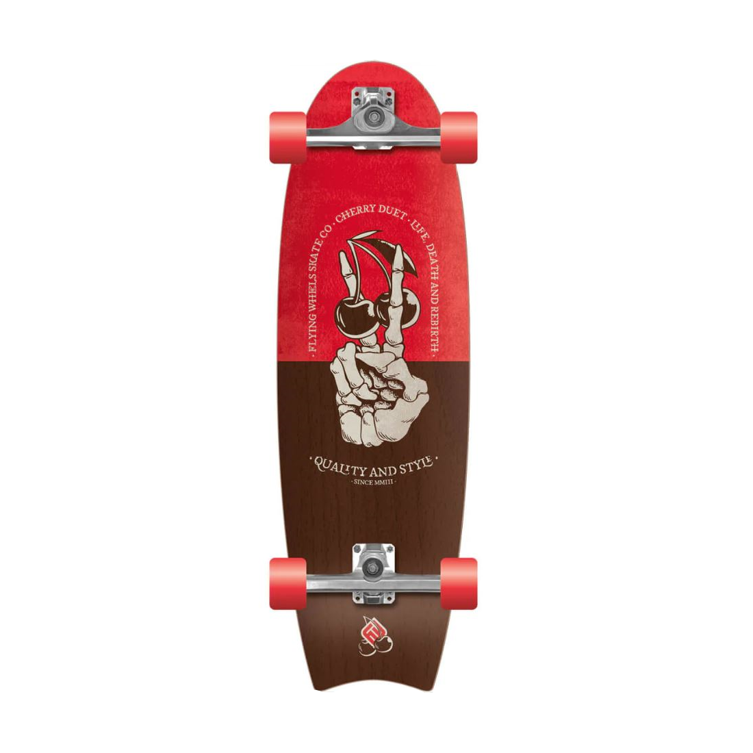 Flying Wheels Surfskate Cherry 31"