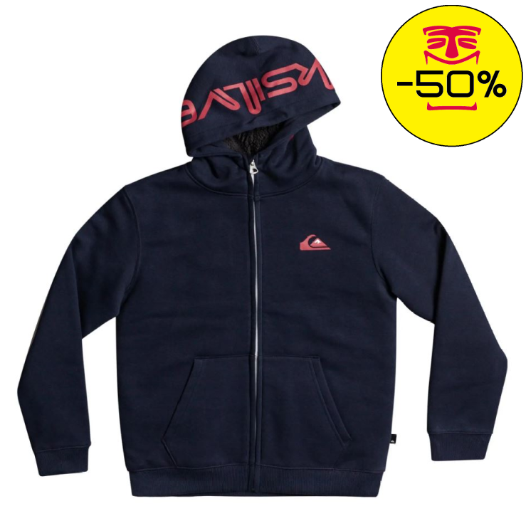 Quiksilver Best Wave Full Zip Hoodie Sherpa
