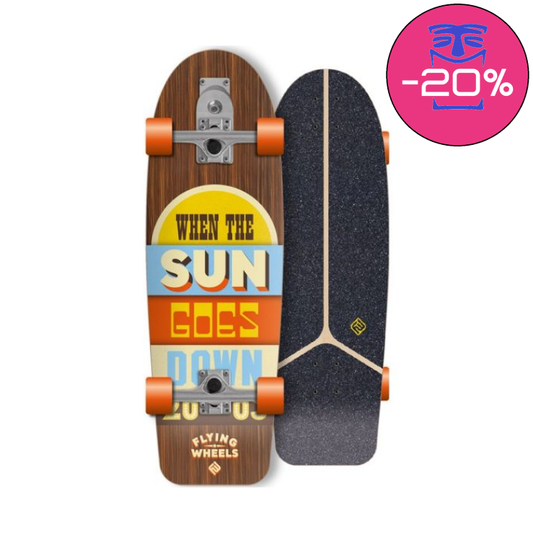 Flying Wheels Surfskate Sundown 30" x 9.5"