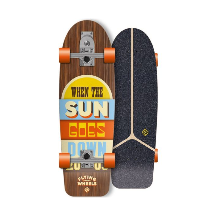 Flying Wheels Surfskate Sundown 30" x 9.5"